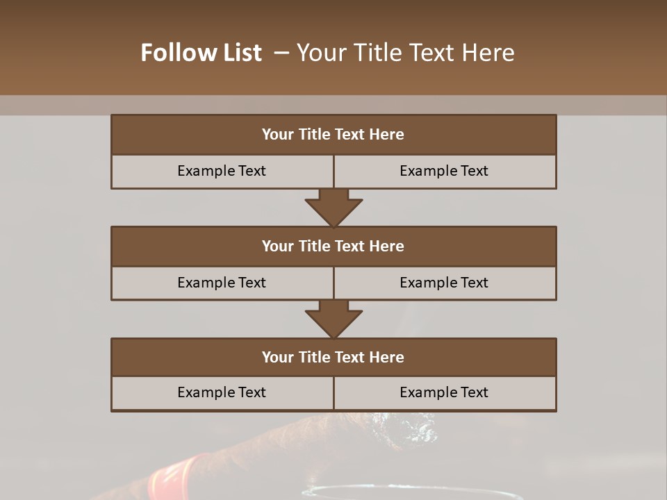 Rustic Wood Cuban PowerPoint Template