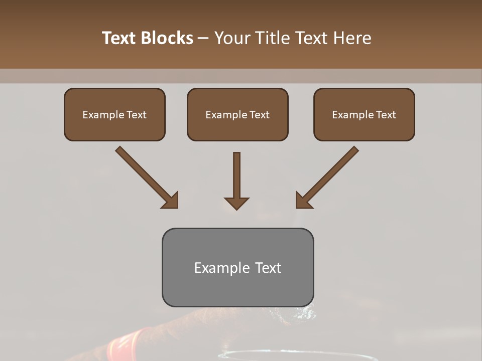 Rustic Wood Cuban PowerPoint Template