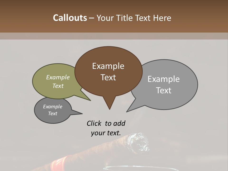 Rustic Wood Cuban PowerPoint Template