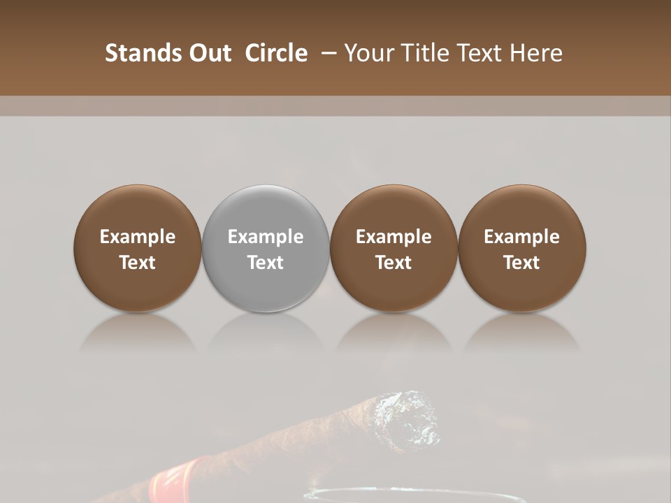 Rustic Wood Cuban PowerPoint Template