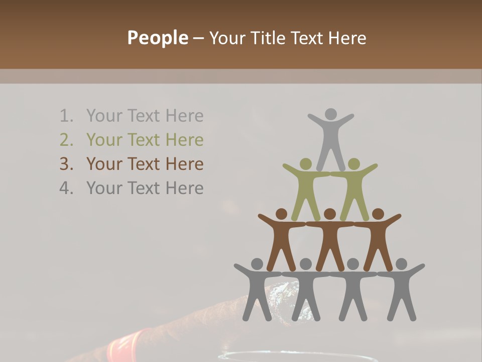 Rustic Wood Cuban PowerPoint Template