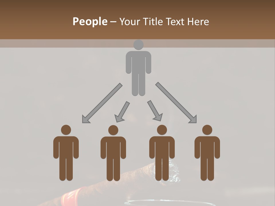 Rustic Wood Cuban PowerPoint Template