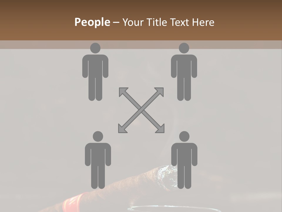 Rustic Wood Cuban PowerPoint Template