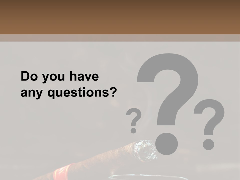 Rustic Wood Cuban PowerPoint Template