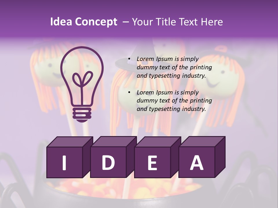 Dipped Small Fun PowerPoint Template