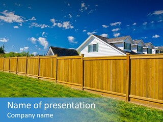 Protection Fragment Residential PowerPoint Template