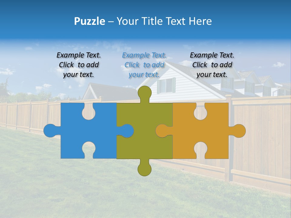 Protection Fragment Residential PowerPoint Template