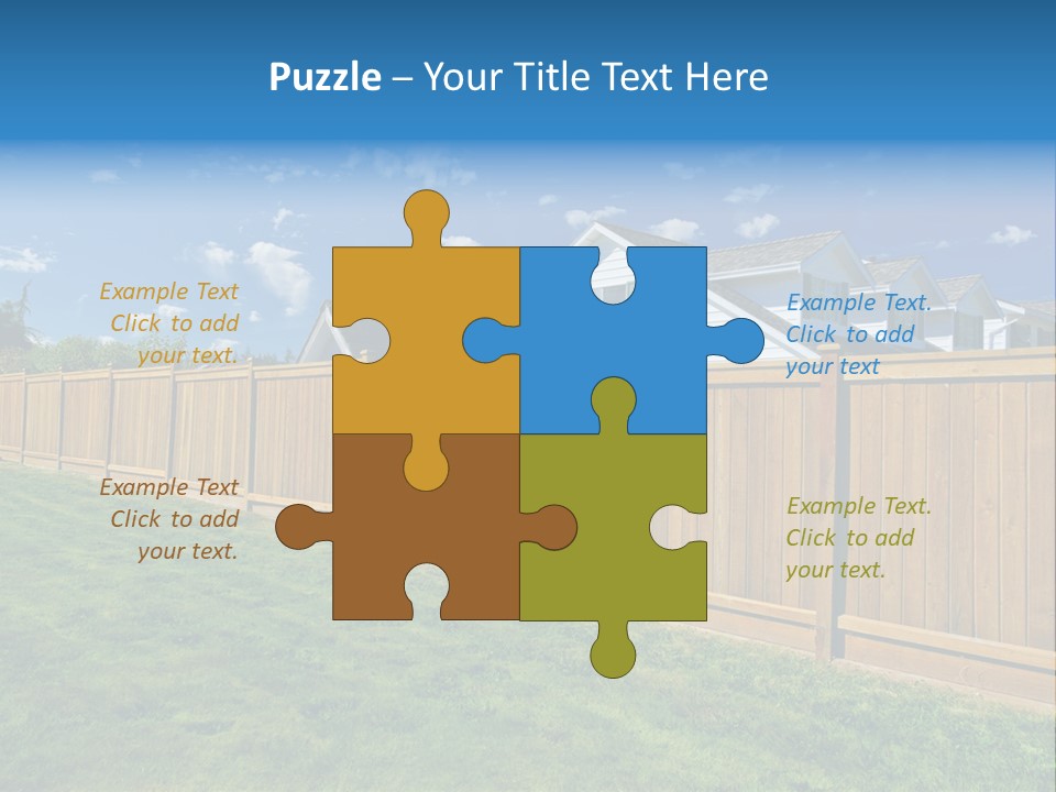 Protection Fragment Residential PowerPoint Template