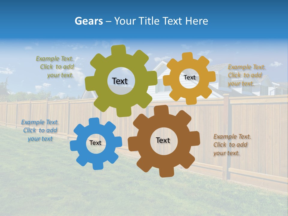 Protection Fragment Residential PowerPoint Template