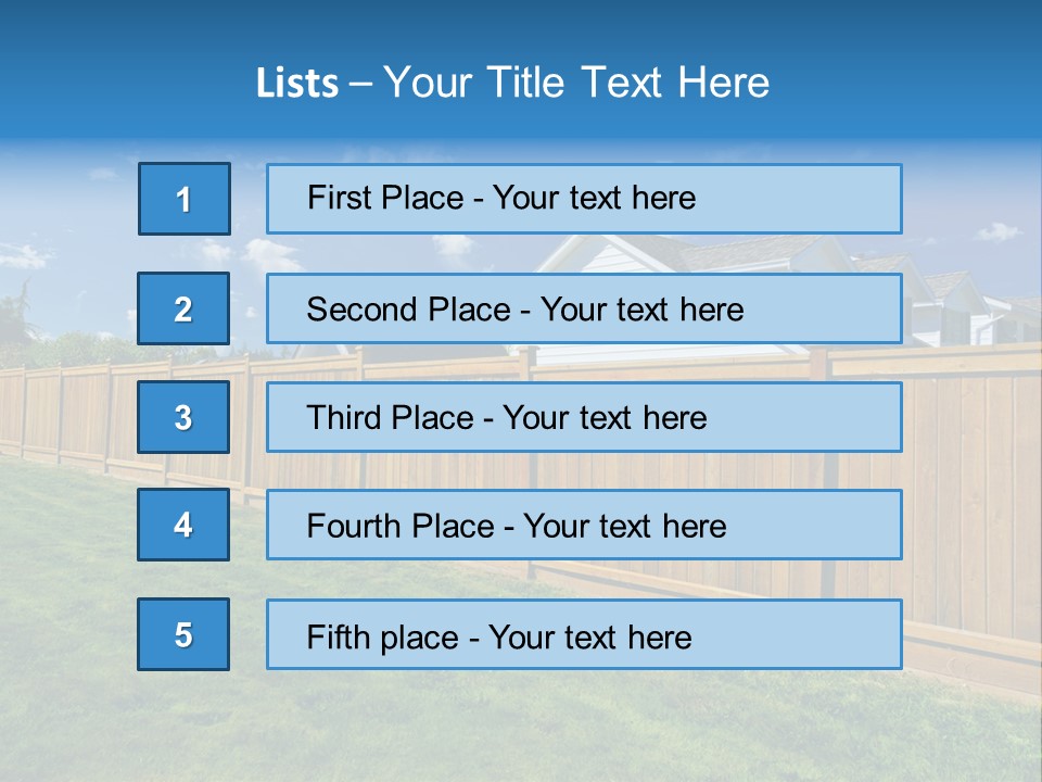 Protection Fragment Residential PowerPoint Template