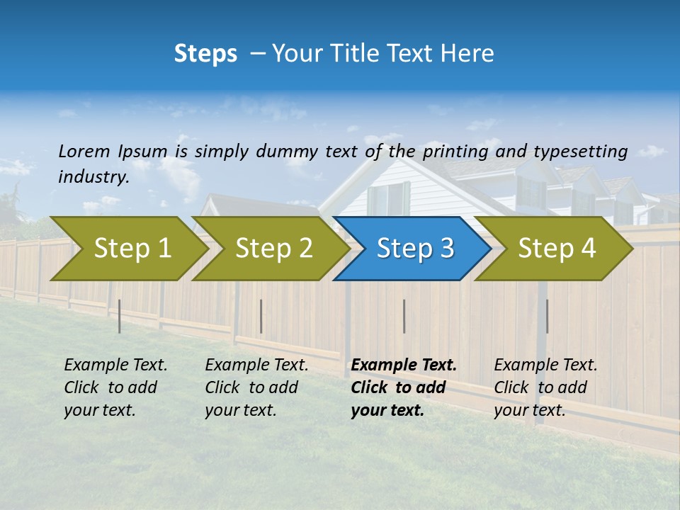 Protection Fragment Residential PowerPoint Template