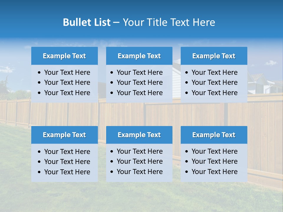 Protection Fragment Residential PowerPoint Template