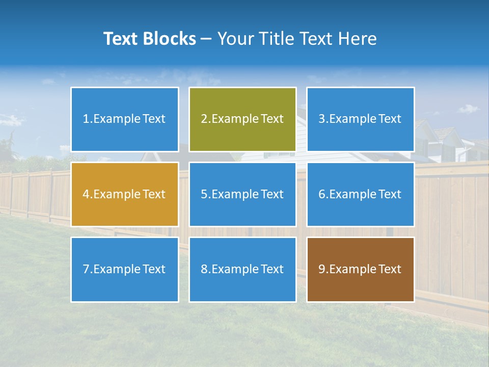 Protection Fragment Residential PowerPoint Template