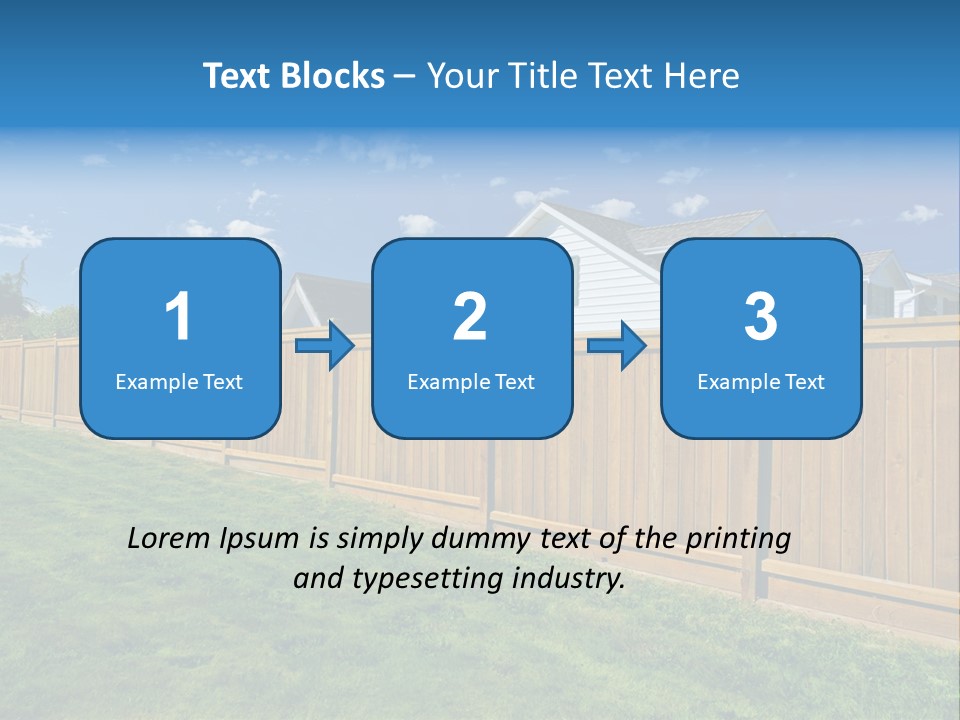 Protection Fragment Residential PowerPoint Template