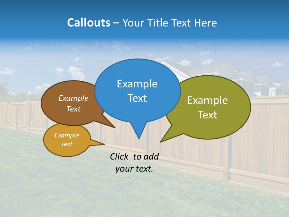 Protection Fragment Residential PowerPoint Template