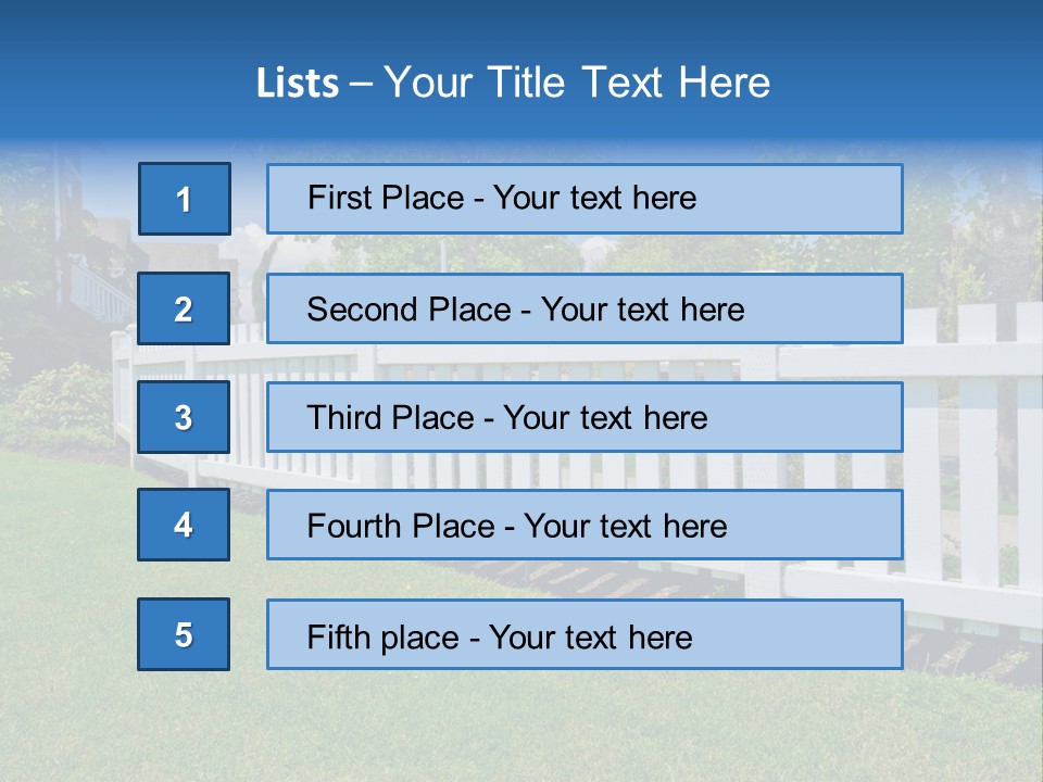 Protection Fragment Residential PowerPoint Template