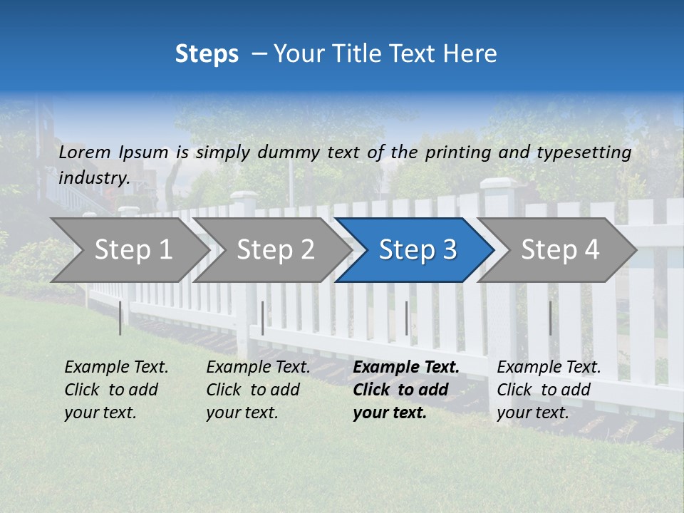 Protection Fragment Residential PowerPoint Template