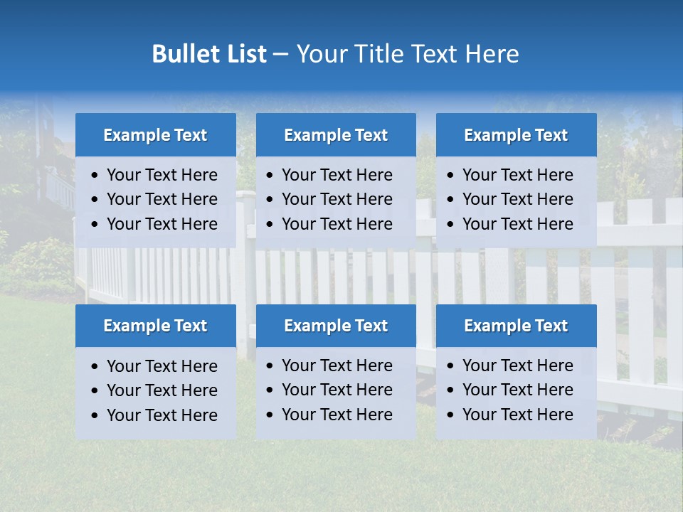 Protection Fragment Residential PowerPoint Template