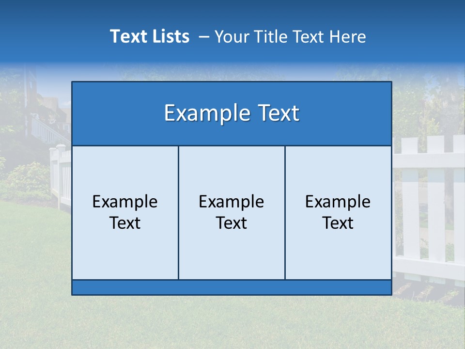 Protection Fragment Residential PowerPoint Template