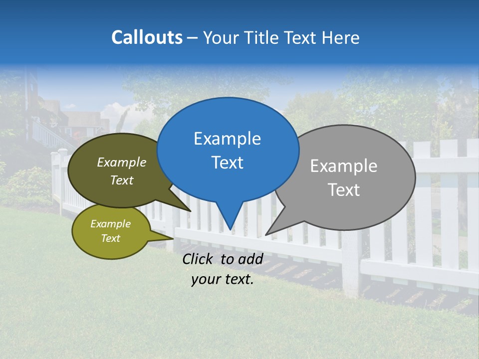 Protection Fragment Residential PowerPoint Template