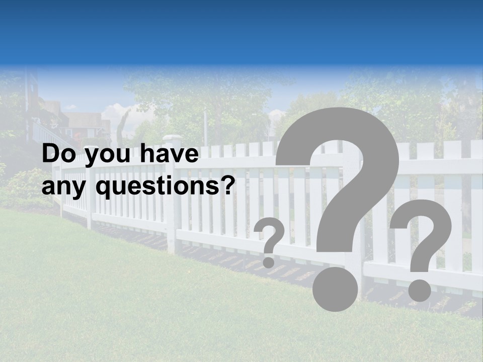 Protection Fragment Residential PowerPoint Template