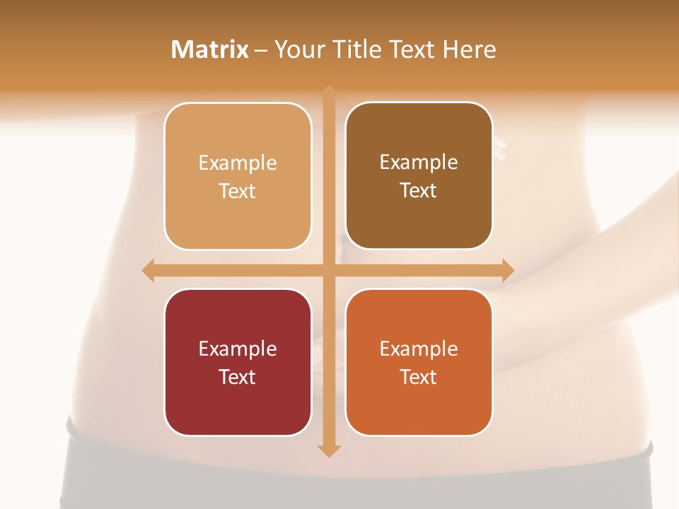 Body Black Slimming PowerPoint Template