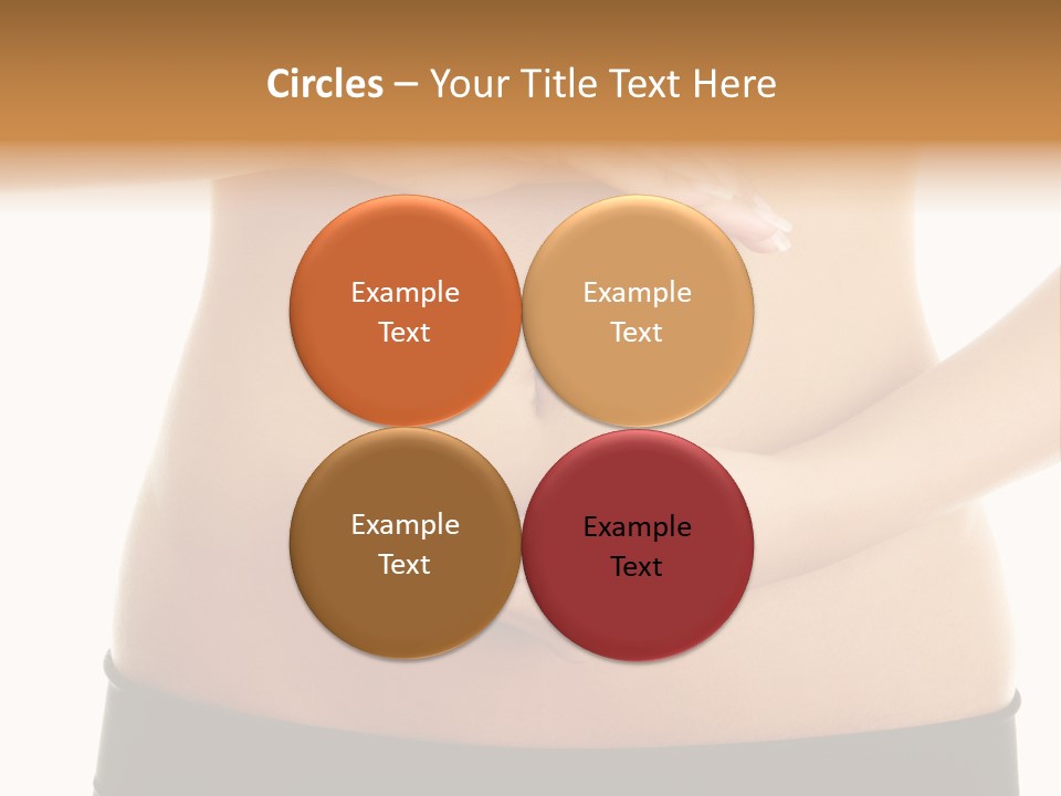 Body Black Slimming PowerPoint Template