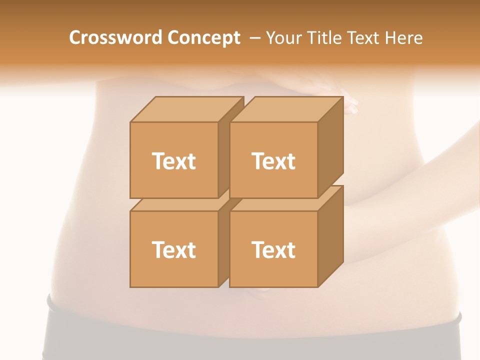 Body Black Slimming PowerPoint Template
