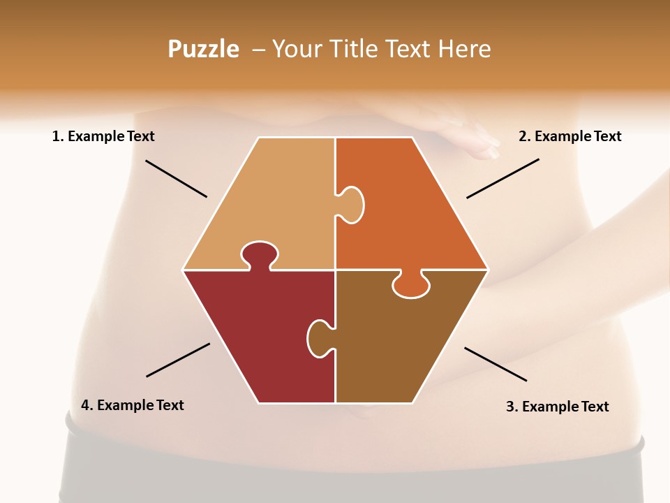 Body Black Slimming PowerPoint Template