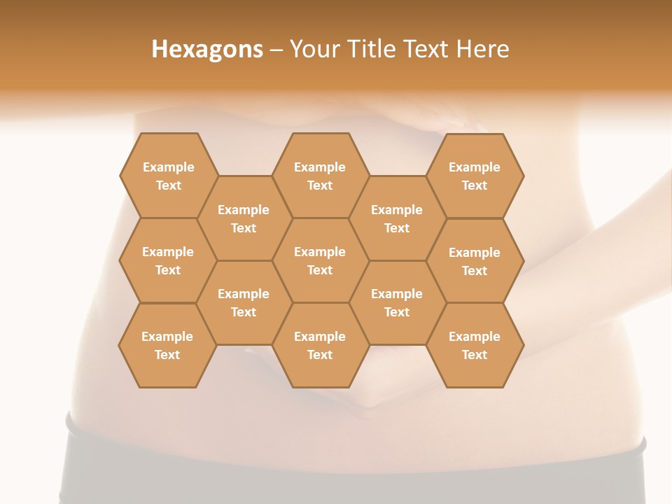 Body Black Slimming PowerPoint Template