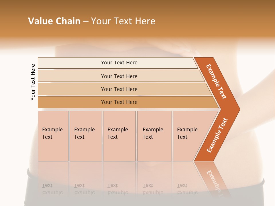 Body Black Slimming PowerPoint Template