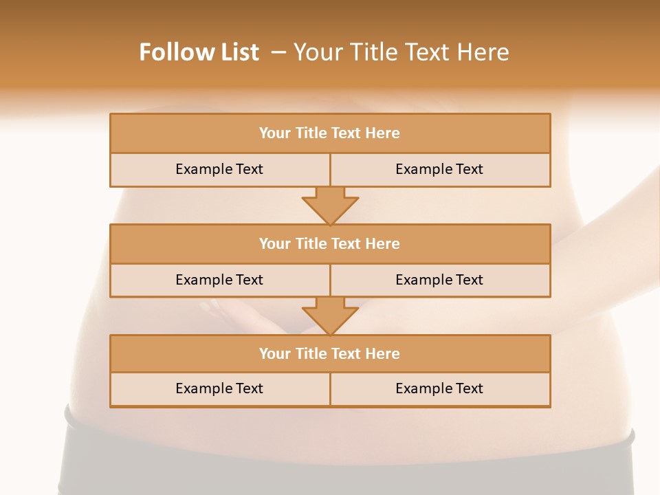 Body Black Slimming PowerPoint Template