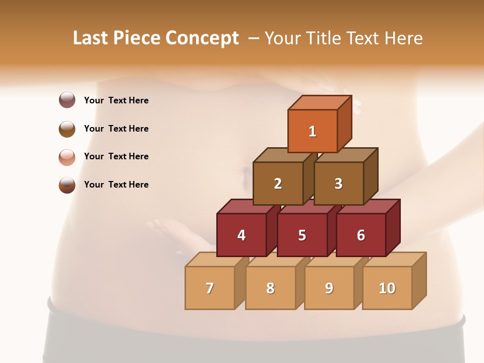 Body Black Slimming PowerPoint Template