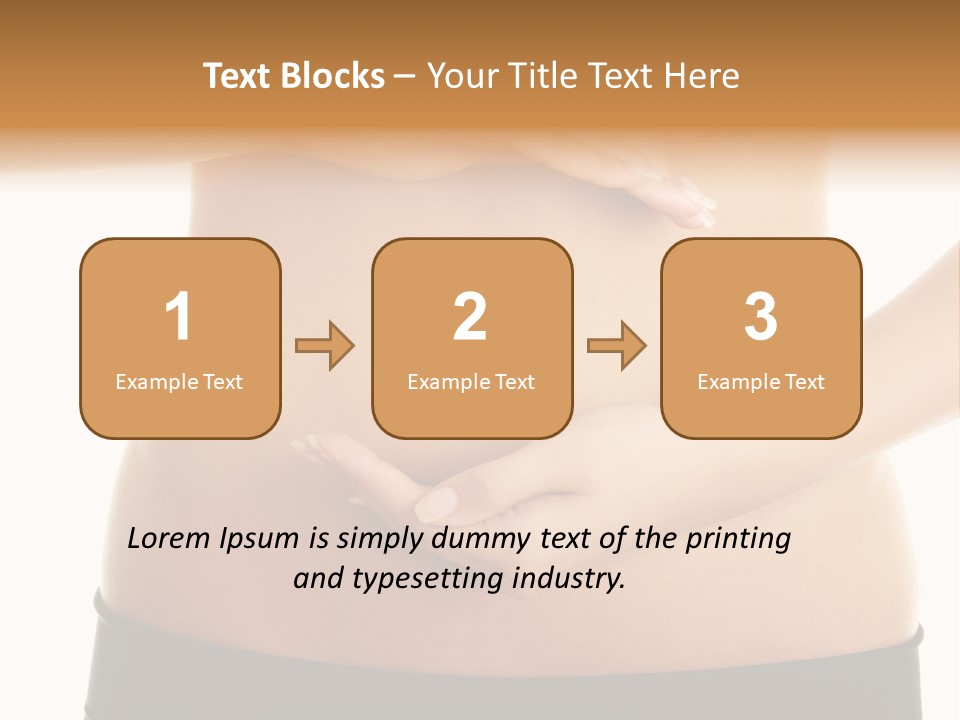 Body Black Slimming PowerPoint Template