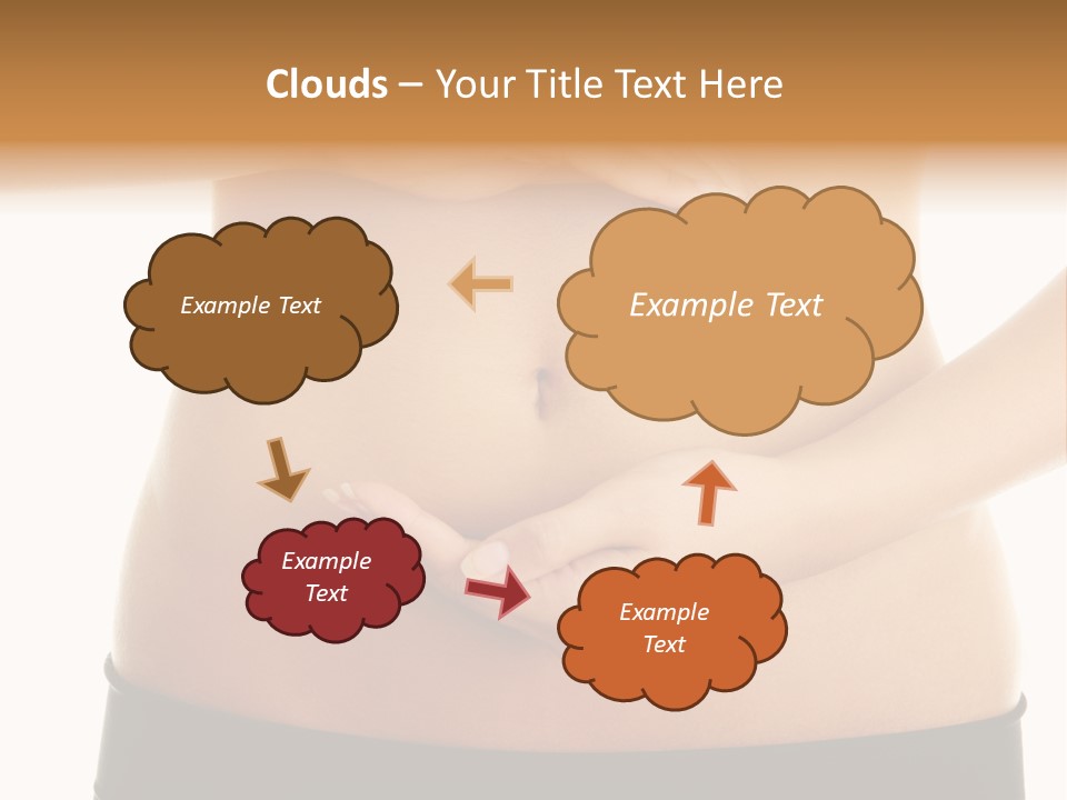 Body Black Slimming PowerPoint Template