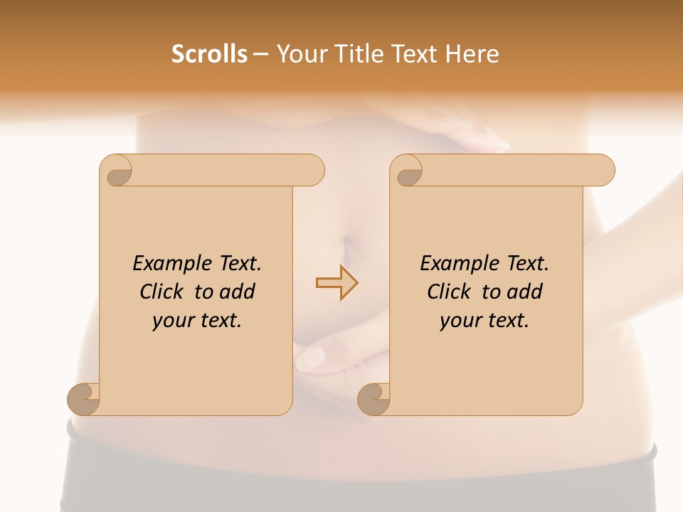 Body Black Slimming PowerPoint Template