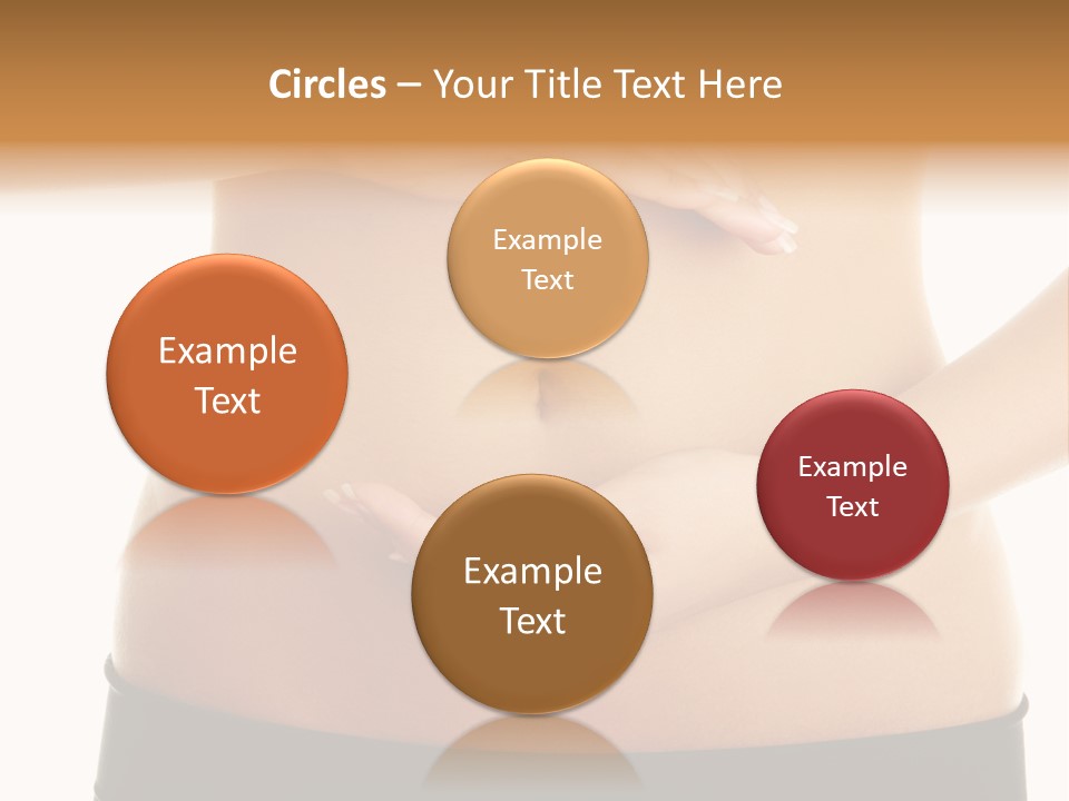 Body Black Slimming PowerPoint Template