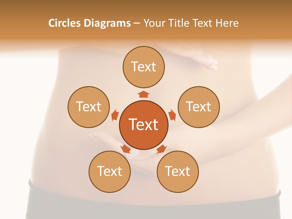 Body Black Slimming PowerPoint Template