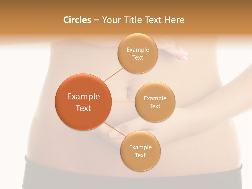 Body Black Slimming PowerPoint Template