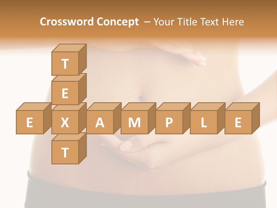 Body Black Slimming PowerPoint Template