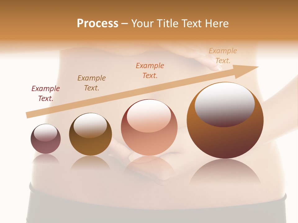 Body Black Slimming PowerPoint Template