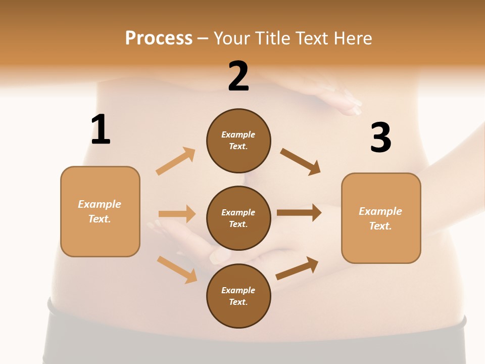 Body Black Slimming PowerPoint Template