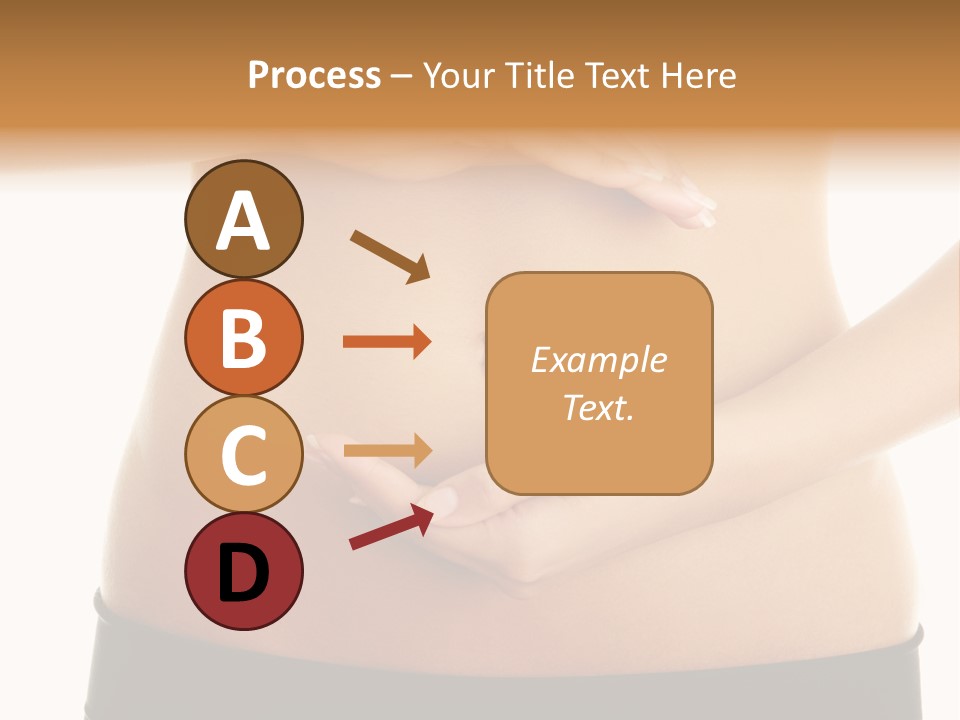 Body Black Slimming PowerPoint Template