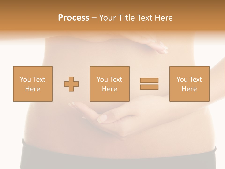 Body Black Slimming PowerPoint Template