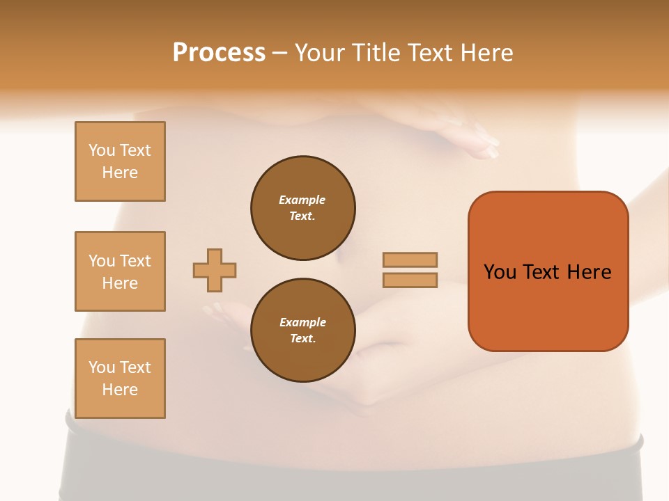 Body Black Slimming PowerPoint Template