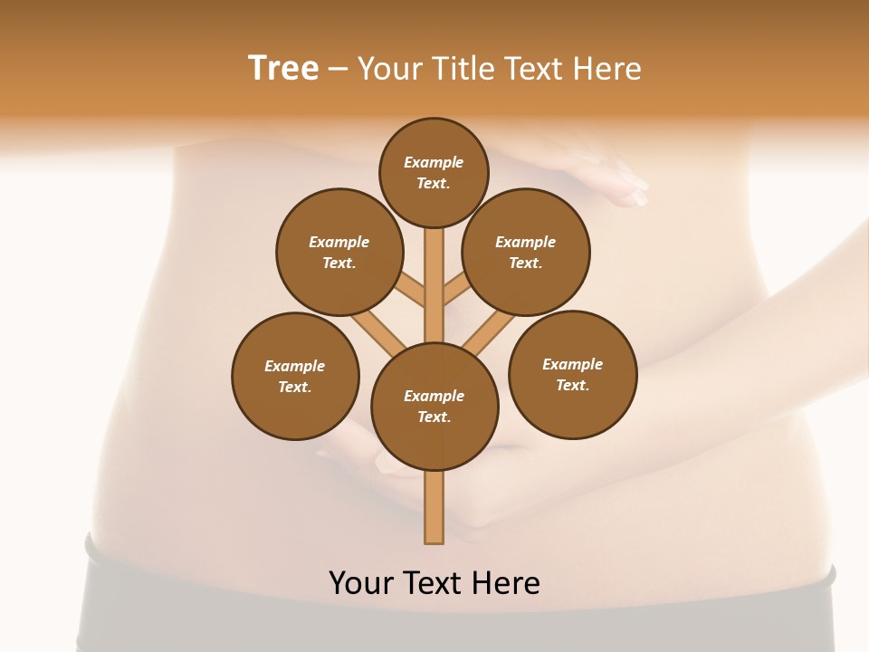 Body Black Slimming PowerPoint Template