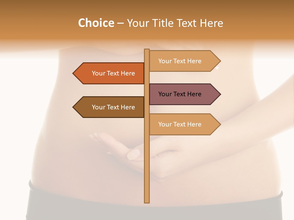 Body Black Slimming PowerPoint Template