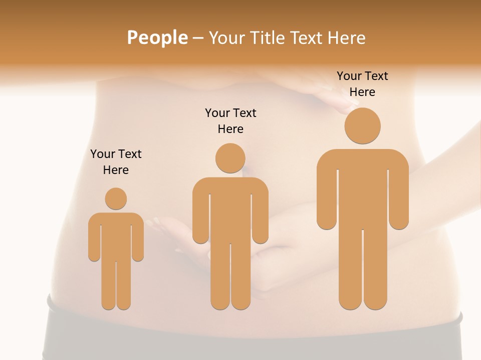 Body Black Slimming PowerPoint Template