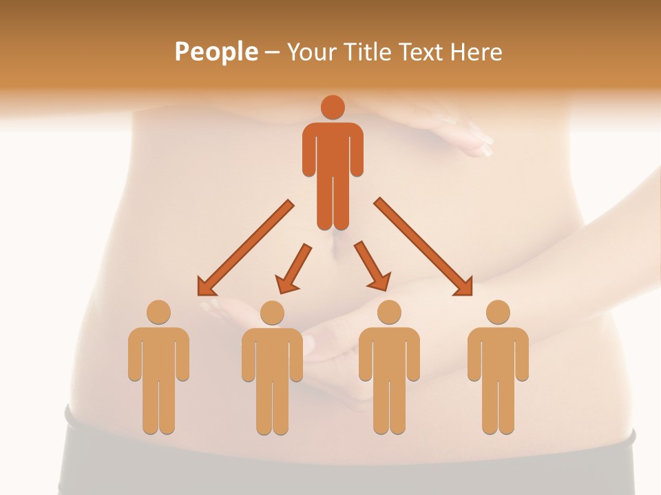 Body Black Slimming PowerPoint Template