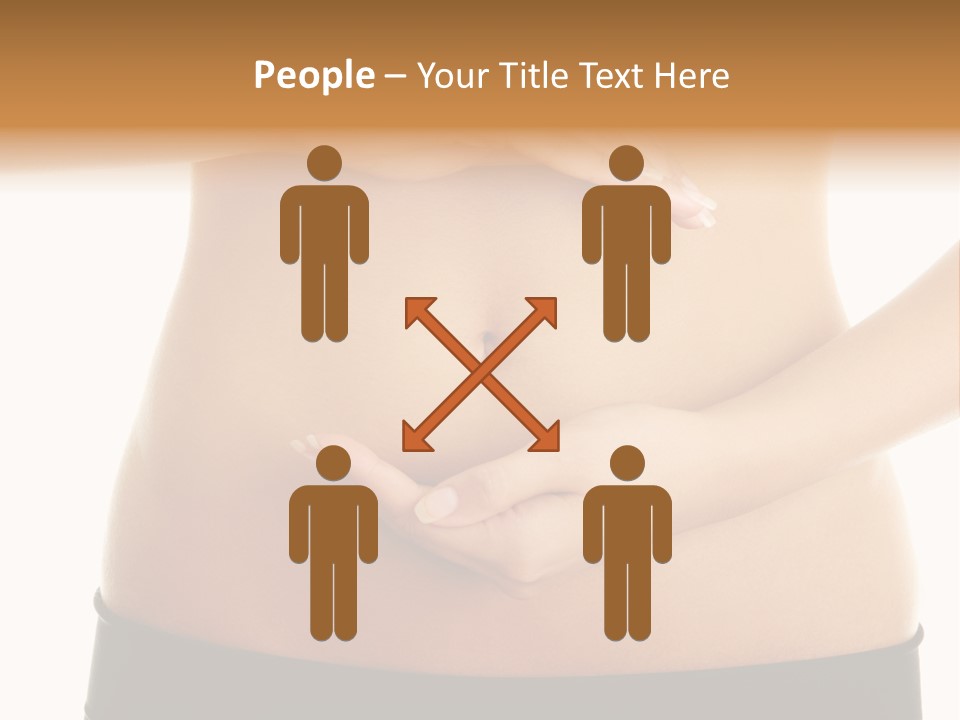 Body Black Slimming PowerPoint Template